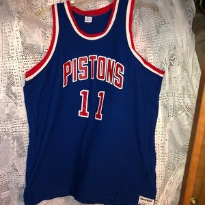 Vintage 80’s Detroit Pistons 11 Basketball Jersey